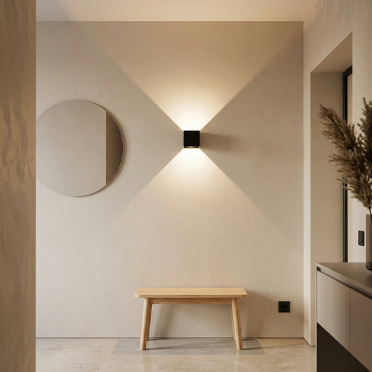 « Applique Murale LED Design Up & Down — "CUBO"