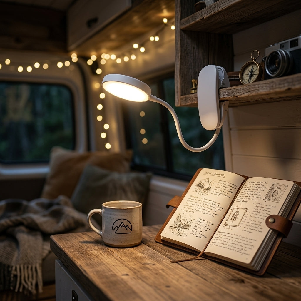 Lampe de Chevet Pince Sans Fil — "PICO"