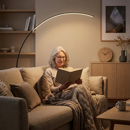 Lampadaire Arc Moderne "HALO"