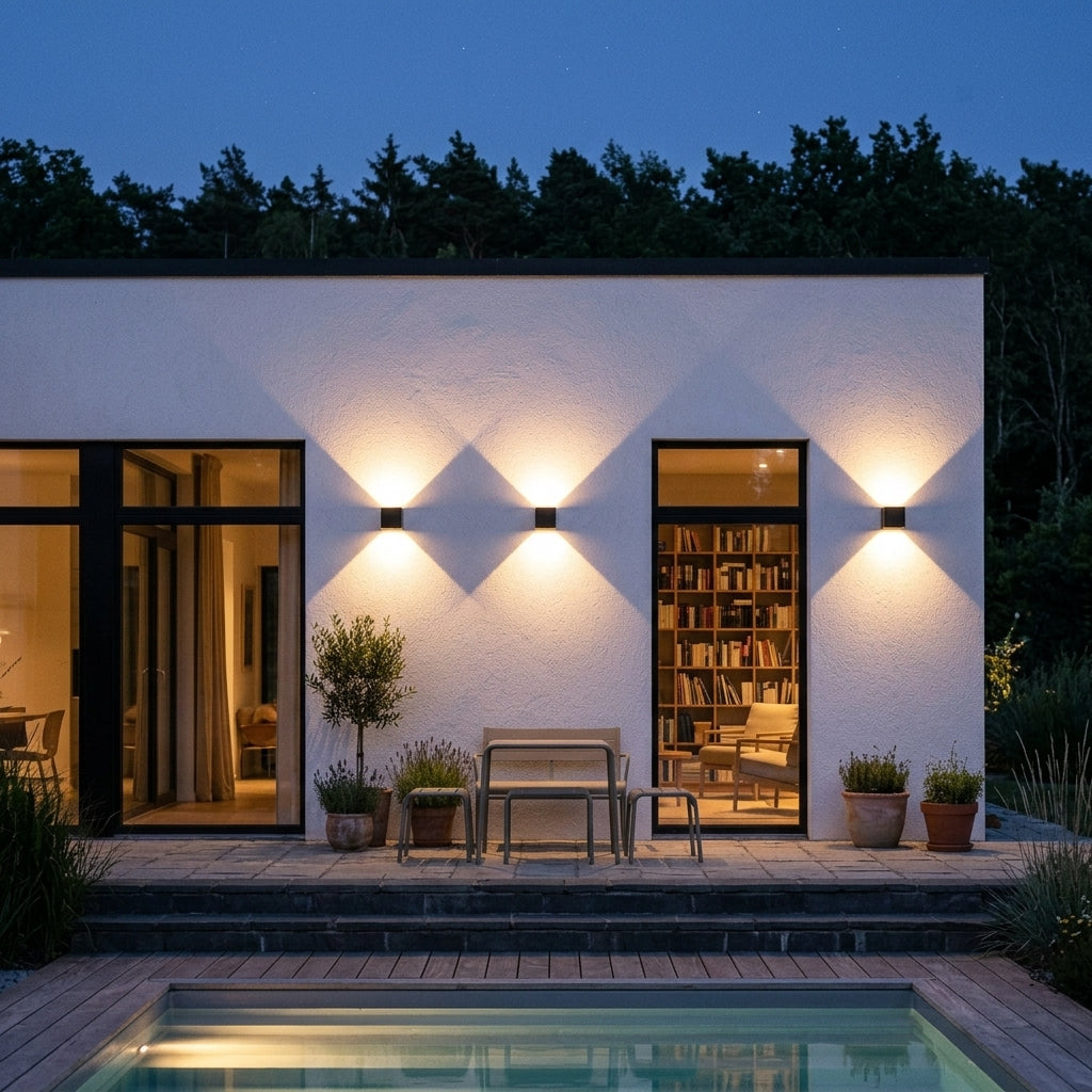 « Applique Murale LED Design Up & Down — "CUBO"