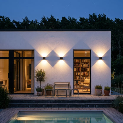 « Applique Murale LED Design Up & Down — "CUBO"