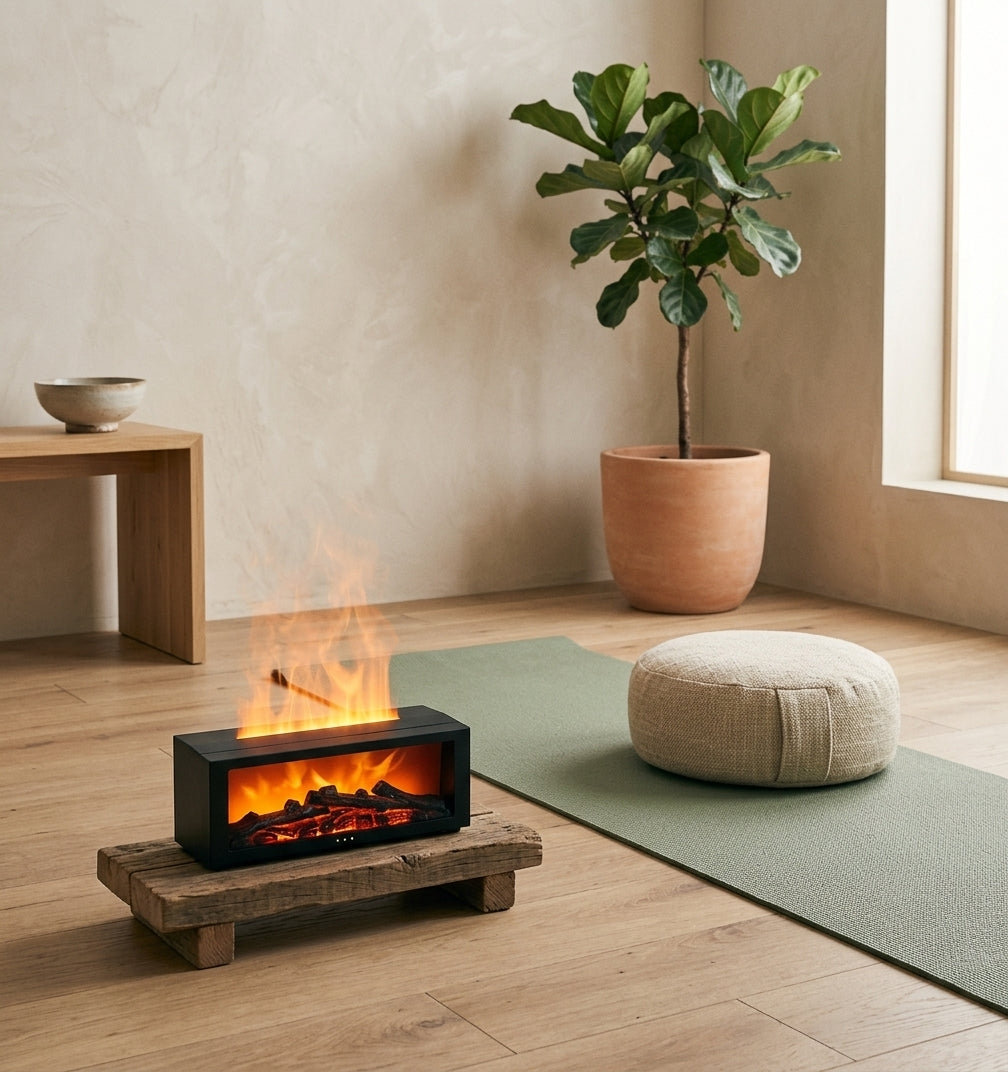 Diffuseur d'Huiles Essentielles pour Cheminée — "BRAZA"