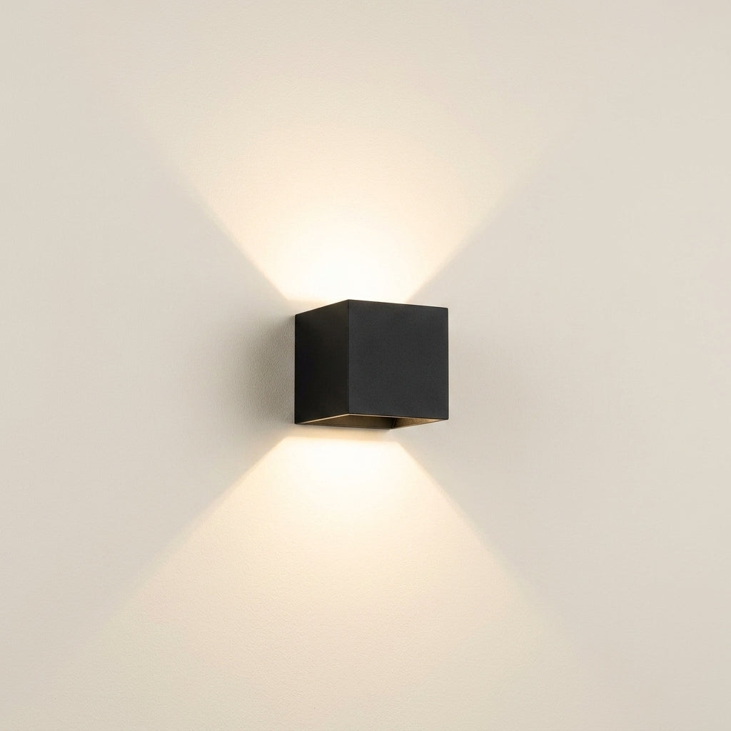 « Applique Murale LED Design Up & Down — "CUBO"