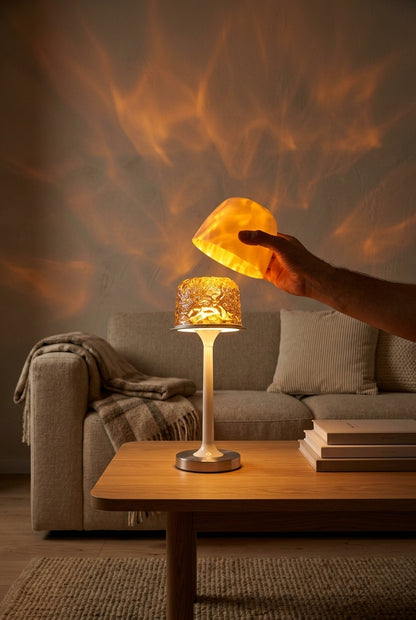 Lampe d'Ambiance Sans Fil Effet Vagues — MAREA