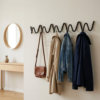 Porte-Manteau Mural Sculptural Design — "RAMO"