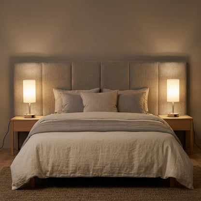 Lampe de Chevet Tactile avec Ports de Charge USB — "ORLA"